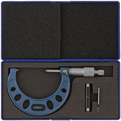 Fowler 52-240-003-1, Outside Inch Micrometer With 2-3" Measuring Range - size: 2-3 inches, style: Ratchet With Standard