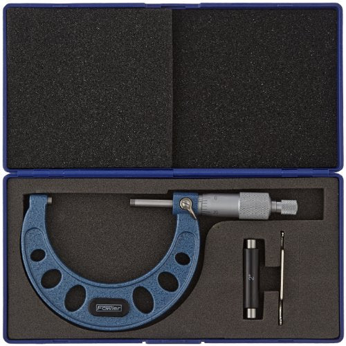 Fowler 52-240-003-1, Outside Inch Micrometer With 2-3" Measuring Range - size: 2-3 inches, style: Ratchet With Standard