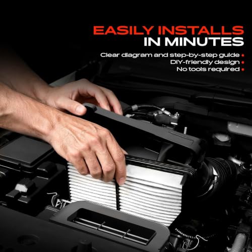 A-Premium Engine Air Filter Compatible with Nissan, Jeep & Infiniti Models - style: Standard Air Filter