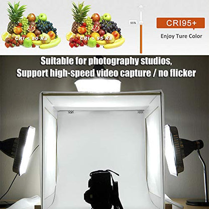 Super Bright White LED Strip - 2835SMD High CRI 90 Quad Row Flexible LED Strip Lights - 24VDC IP20 17,650 lm/Roll for LED Retail Shops, Videography Lighting (5m/16.4' Daylight White) - size: 5m/16.4' Daylight White