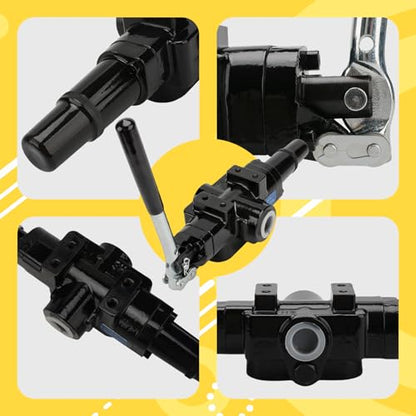 2 Joysticks Hydraulic Log Splitter Directional Control Valve,25GPM,Easy Use