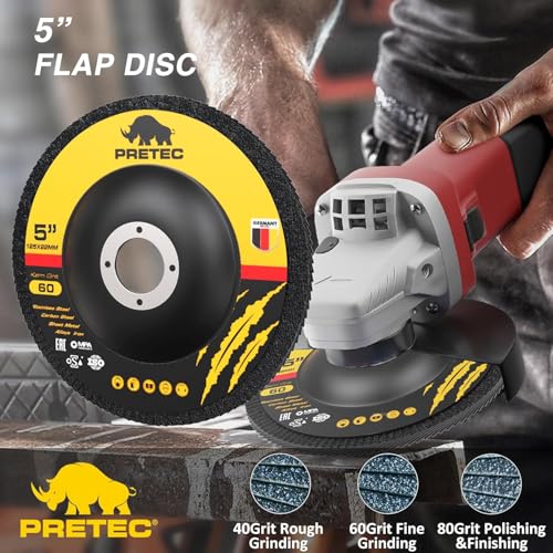 26 Packs Angle Grinder Cutting Flap Grinding Disc Wheel, 5 Inch - size: 5 INCH