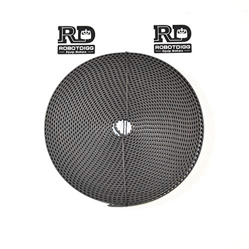 RobotDigg 3GT/GT3 Timing Belt Pitch 3mm Width 6mm Open Ended Synchronous Belt Pack of 10 Meters