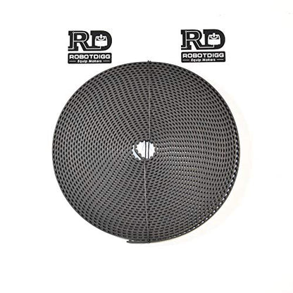 RobotDigg 3GT/GT3 Timing Belt Pitch 3mm Width 6mm Open Ended Synchronous Belt Pack of 10 Meters