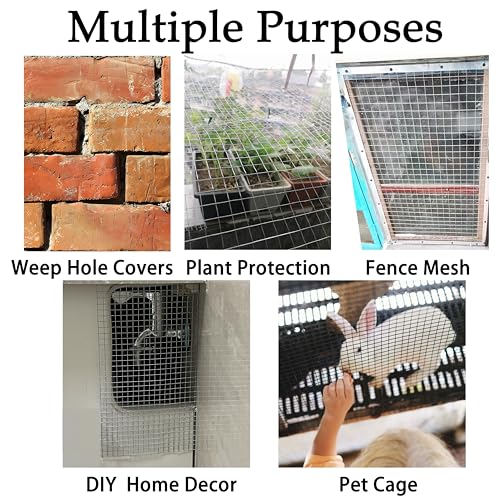 Hardware Cloth 1/2Inch 48"x100ft,23G Galvanized Chicken Wire Mesh