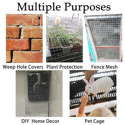 Hardware Cloth 1/2Inch 48"x100ft,23G Galvanized Chicken Wire Mesh