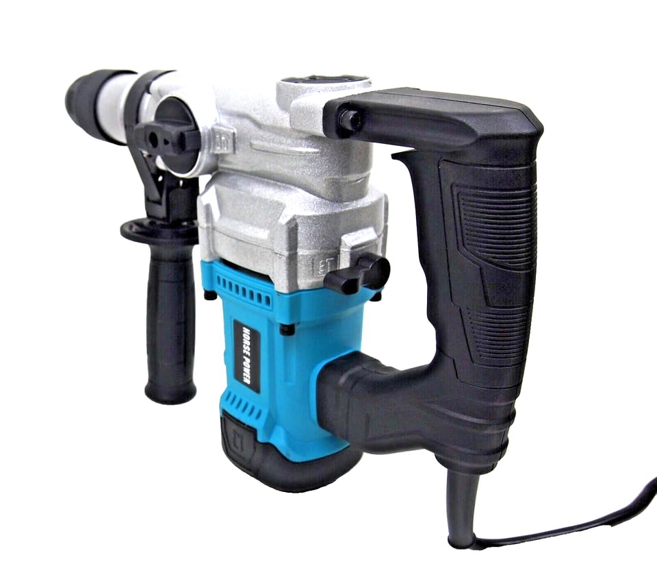 1500W SDS Plus Rotary Hammer Drill, 3-in-1 Drill/Hammer/Hammer Drill, 1" Concrete Drill Capacity, Includes Case & 5 SDS Plus Bits (VP10311A)