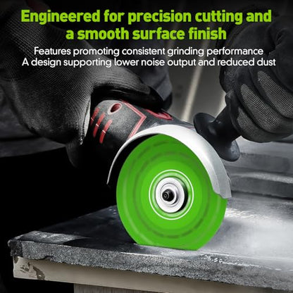 8 Pack 4.5 Inch Glass Cutting Discs, 7/8 Inch Arbor Diamond Blades