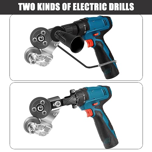 CZS Sheet Metal Cutter for Drill, Sheet Metal Cutter Drill Attachment