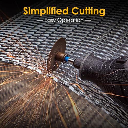 44 Pcs Pink Cutting Wheel Set Compatible with Plastic for Rotary Tool - color: Pink
