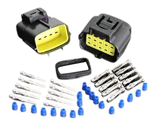 1 Set Car Waterproof 10 Pin Electrical Wire Connector Plug AWG Car Motorcycle - size: without cable