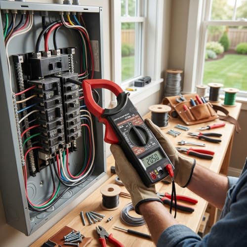Digital Clamp Meter Auto Range NCV 1000A AC DC Tester