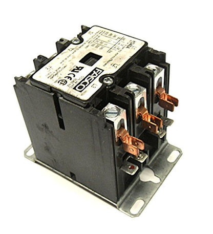 Fasco H340A 3 Pole 40 Amp 24 Coil Votage Contactor - H340A