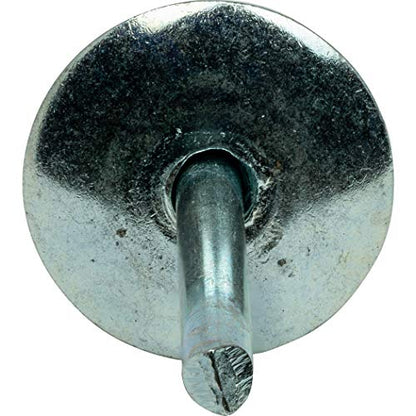 Fastenere Large Flange Pop Rivets -5/32" x 5/8" (50 pcs) Heavy Duty, Open-End, Steel Zinc, Corrosion-Resistant, High Tensile & Shear Strength, 5-10 Gap .501" - .625" - size: 5/32" x 5/8" (5-10) (50 Pack)