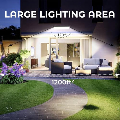 14000LM 100W LED Shop Lights, Plug in Garage Light for Workbench, 2 Pack