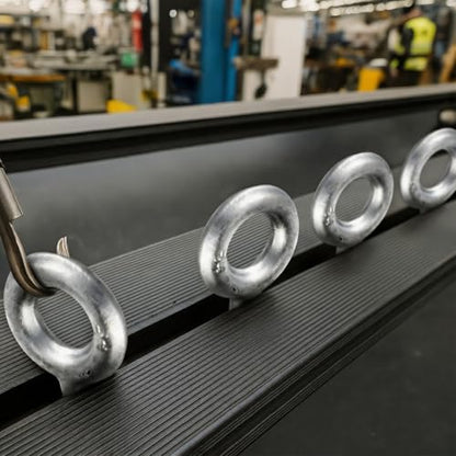 LEIFIDE 8 Pack 1/2" x 8" Eye Bolt with Nut, Hot Dipped Galvanized Heavy Duty Rigging Zinc Eye Bolt Anchor Point for Wood Chain, Wire Rope, Lifting, Construction and Outdoor Anchoring - size: 1/2" X 8"