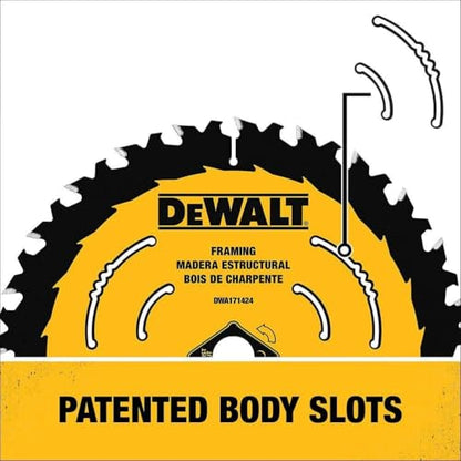 DEWALT Circular Saw Blade, 6 1/2 Inch, 40 Tooth, Framing (DWA161240)