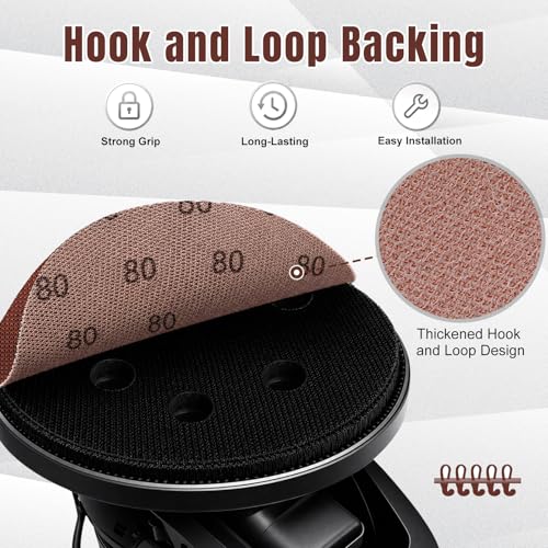 9 Inch Mesh Sanding Discs, 400 Grit Sandpaper for Drywall Sander
