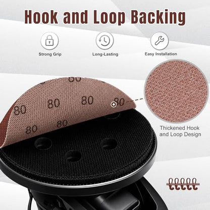 9 Inch Mesh Sanding Discs, 400 Grit Sandpaper for Drywall Sander