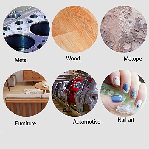 MAXAMN 2500 Grit Sandpaper Sheets, 15Pcs 9X 11 Wet Dry Sandpaper, for Wood - style: 2500 Grit
