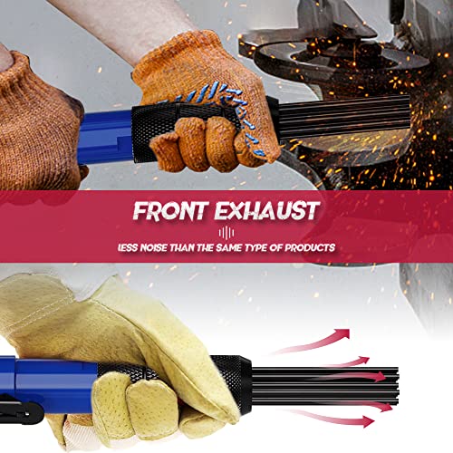 NEU PNEUPACTURE 12 Needles air Needle Scaler, Exhaust Front, Suitable for Rust Removal