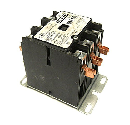 Fasco H340A 3 Pole 40 Amp 24 Coil Votage Contactor - H340A
