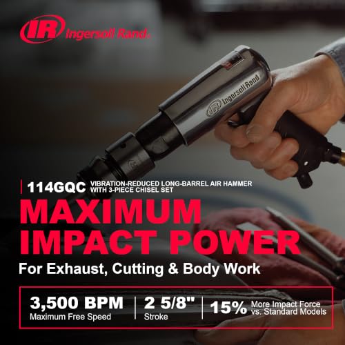 Ingersoll Rand 114GCQ EDGE Series 2 5/8" Stroke Air Hammer Kit