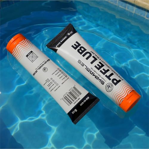Swimables PTFE Lube 5oz - PFAS-Free Food-Grade Ceramic PTFE Grease for Pool Equipment, Plumbing Fixtures, RV Toilets, Marine Systems & Machinery - Waterproof Long-Lasting Multipurpose Grease - 2 Pack - size: 2 Pack