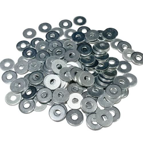 350 pcs Aluminum Pop Rivet Washers for 1/8 inch Diameter Rivets, Backup Blind Rivets Washer, 3.2 mm - size: 1/8" Washers (350 Count)