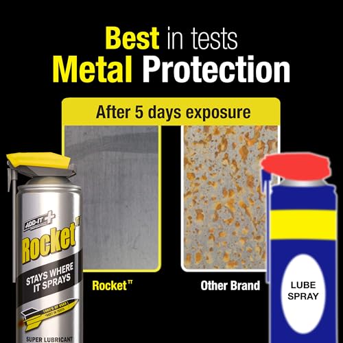 Multi-Purpose Lubricant Spray, 15.2 Fl Oz (Pack of 12) – Penetrating Oil & Anti-Corrosion Spray for Rusted Bolts, Tools, Bikes & Garden Equipment, Water-Resistant Protective Coating - size: 15 fl oz (Pack of 12)