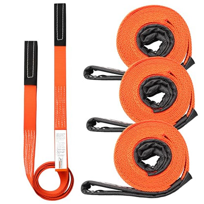 XSTRAP STANDARD 4PK 1"x6.5ft Lifting Sling Straps 2000 lb Vertical Capacity - style: 4PK 1''x6.5ft