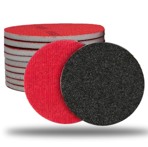 10 Pack 5 Inch Hook and Loop Sanding Sponge Discs 400-3000 Grit Wet Dry Sanding Pads, Foam Sandpaper for Random Orbital Sander, Curved Surface Large-Area Sanding Polishing for Metal Wood Auto (5 Inch)