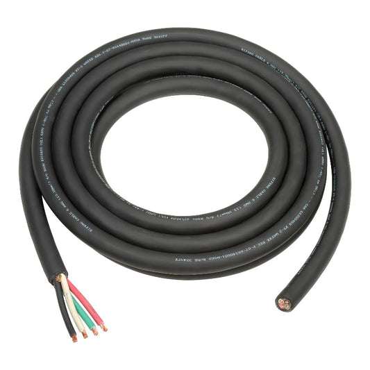 SOOW Multi-Conductor Wire 6/4 Portable Power Cable - 600V, 50A, Heavy-Duty Flexible Cord for Industrial & Residential Use 50 Feet - size: 50FT