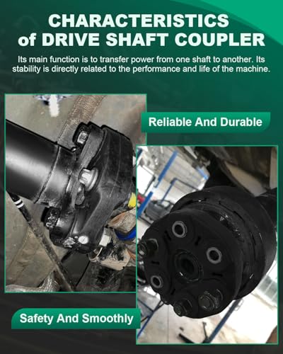 SCITOO Driveshaft Drive Shaft Coupler Flex Joint Shaft Coupling - size: Outer Diameter: 115 mm, 935-302