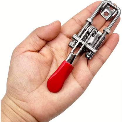 2PCS 304 Stainless Steel Self-Locking Fixture Lock Buckle Box Clamp