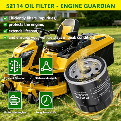 2 Pack 52114 Transmission Oil Filters Compatible with Hydro Gear - size: 2