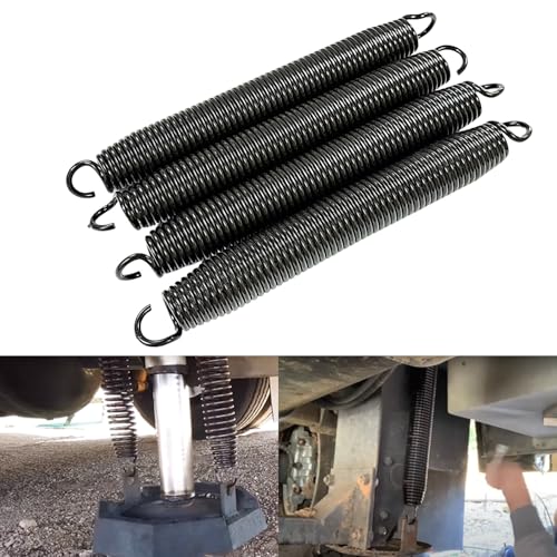 4 Pack R3847 Springs for RV Hydraulic Leveling Jacks Black 13-3/8"