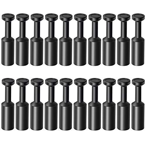 TAILONZ 1/4 Inch Push-to-Connect Fitting Pneumatic Plug PP-1/4 20Pcs - size: 1/4 Inches OD