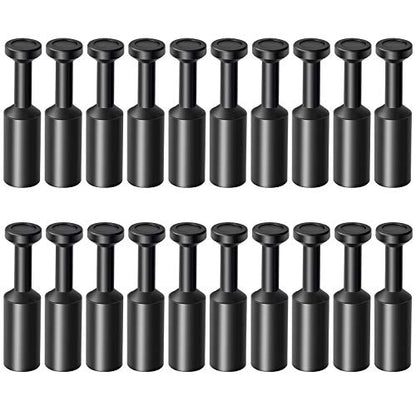 TAILONZ 1/4 Inch Push-to-Connect Fitting Pneumatic Plug PP-1/4 20Pcs - size: 1/4 Inches OD
