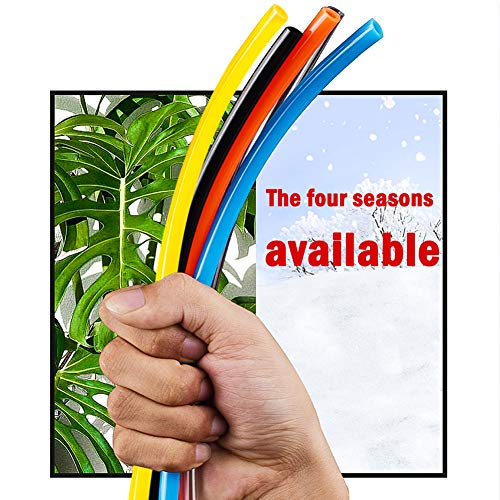 Joywayus 4mm x 2.5mm Pneumatic Tubing Air Compressor Tubing PU Pipe Polyurethane Hose Tube Fluid Gas Transfer 32.8ft 10 Meter Clear - color: Clear, size: 4mm×2.5mm(32.8ft)