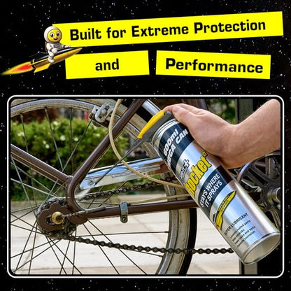 Multi-Use Lubricant Spray, 10 Fl Oz - Penetrating Oil & Anti-Corrosion for Rusty Bolts, Tools, Bikes & Garden Equipment, Water-Resistant Protective Coating - size: 10 fl oz (Pack of 1)