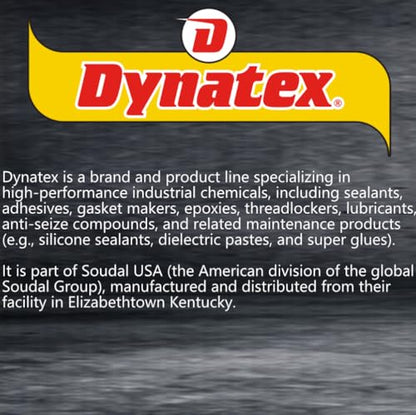 Dynatex Red Anaerobic Gasket Maker 1.69 oz Tube (1 Pack)