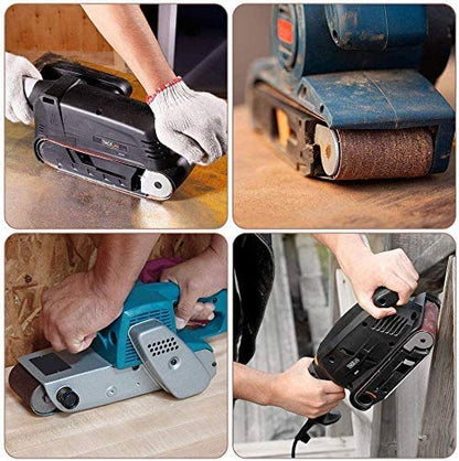4x24 Inch Sanding Belts for Belt Sander, 5 Each of 40 80 120 240 Grit 20Pcs - size: 4x24 inch
