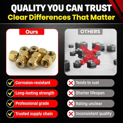 Chenango Supply 5/8-11 Grade 8 Nylon Insert Lock Nuts - size: 5/8-11 Nylock
