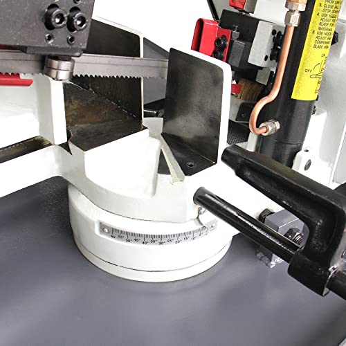 Mitering Band Saw, 7.8 x 6.7 in, KAKA INDUSTRIAL BS-76G - style: 7.8"x6.7" Swivel Mast