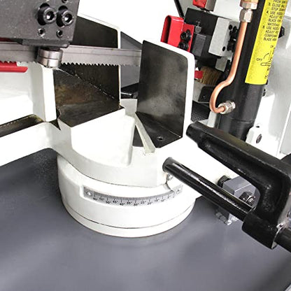 Mitering Band Saw, 7.8 x 6.7 in, KAKA INDUSTRIAL BS-76G - style: 7.8"x6.7" Swivel Mast
