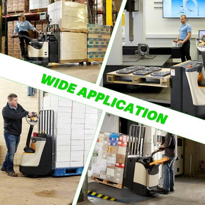 LEAPTREND Load Wheel Kit Compatible with Crown Model WP 3000 Electric Pallet Jack Lift Truck, Includes Axles & Bearings & Fasteners