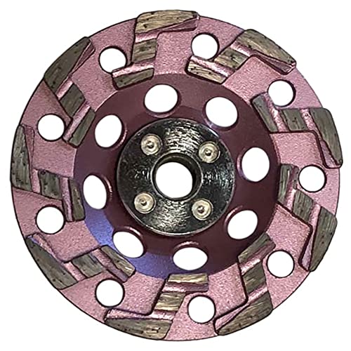 4.5"Aggressive Anti-Vibration Diamond Grinding Wheels for Concrete& Masonry - size: 4.5" Diameter, style: #18/20 Grit