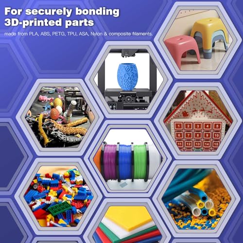 3D Printing Super Glue, Ultra-Thin Capillary Adhesive for PLA ABS PETG TPU - size: 3D Printing Super Glue