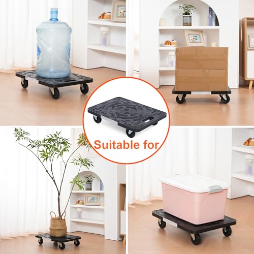 MaxWorks 80854 Furniture Movers Dolly With Wheels - 200 lb. Capacity - size: Standard